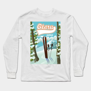 Otaru Japan to ski. Long Sleeve T-Shirt